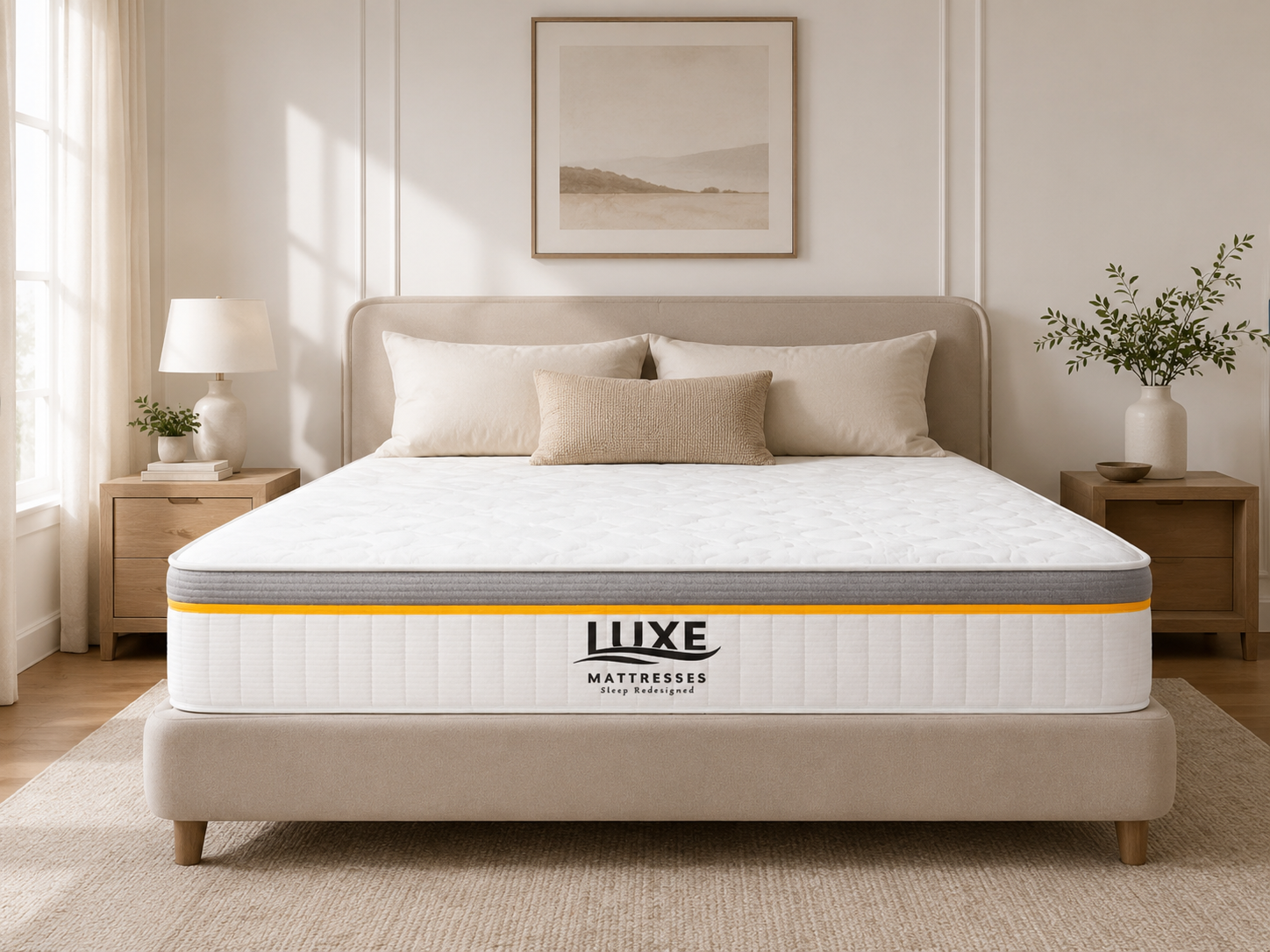 Luxe OrthoSupport9 — illustrative mattress image