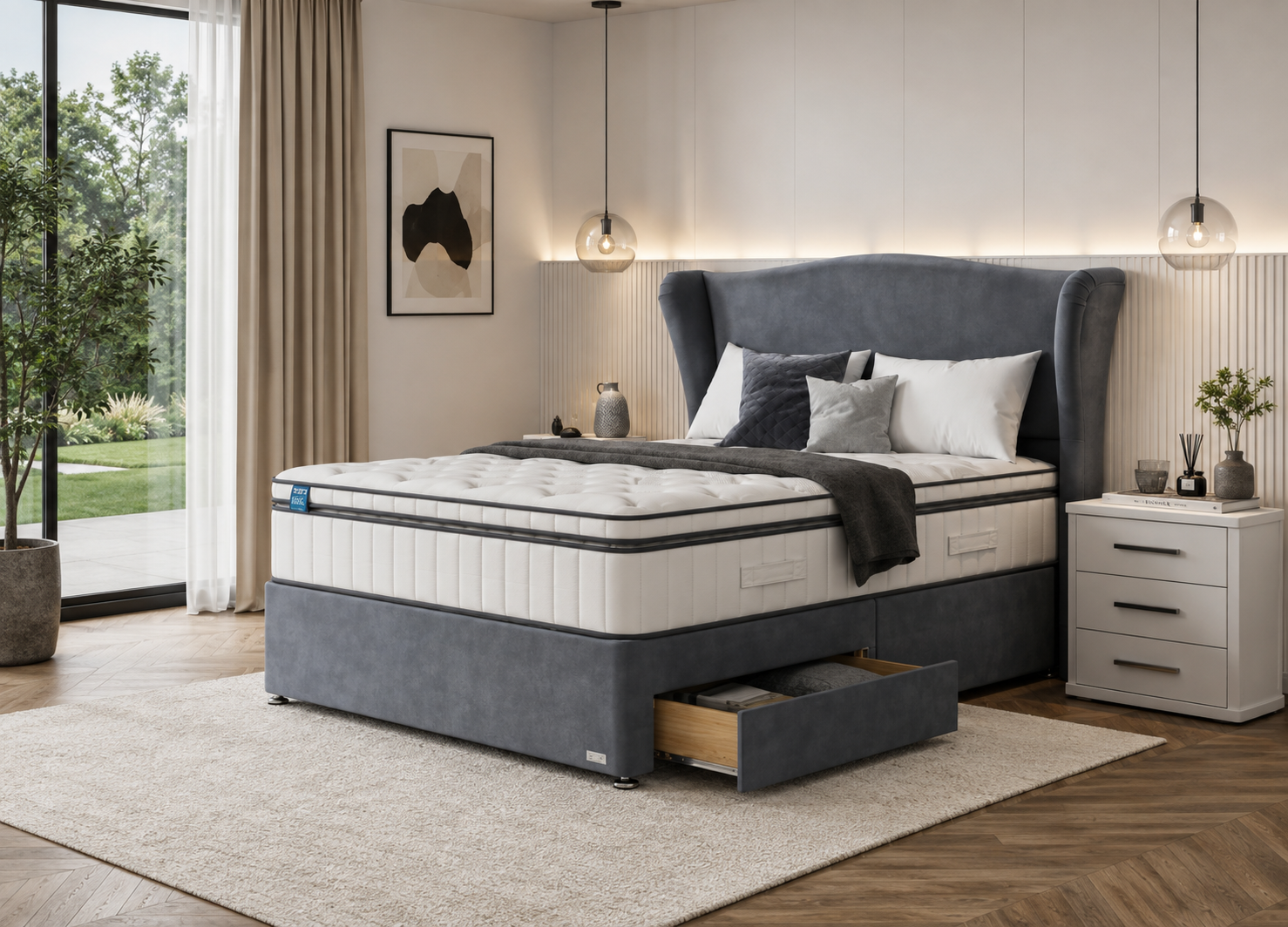iGel NanoTech 4000i Plushtop — illustrative mattress image