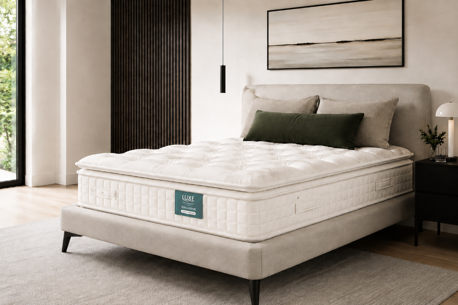 Luxe-Latex Natural Pillow Top 5000 — illustrative mattress image